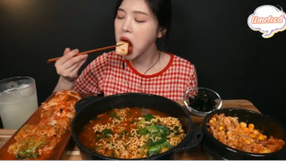 Cơm trộn phô mai bắp ngọt, mì gói siêu cay phần 3 #anngonmoingay
