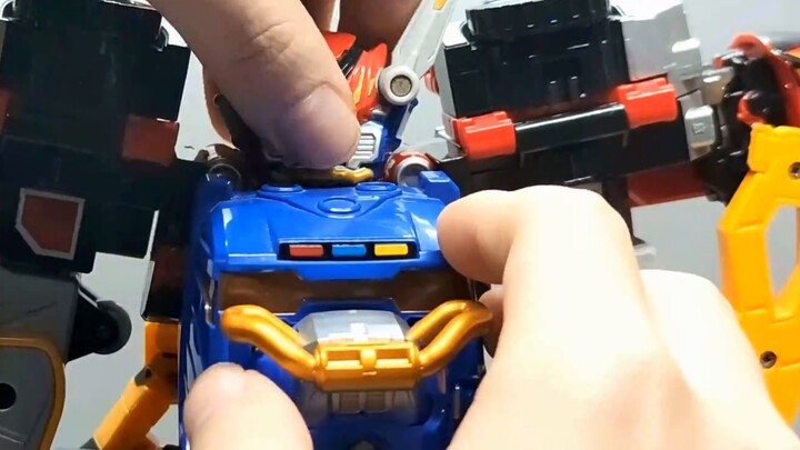 【Cloud Play 31】Takeaway Three-Color Tokumei Sentai DX Go-Buster King【Niu Jian Model Play】