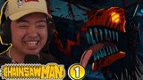 MEET DENJI!! || Chainsaw Man Episode 1 REACTION