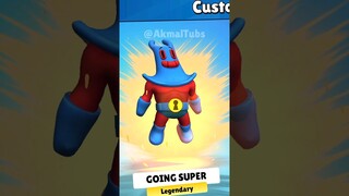 CLEANEST STUMBLE GUYS SKINS TRANSITIONS GOING SUPER SKIN 💥 #shorts #stumbleguys