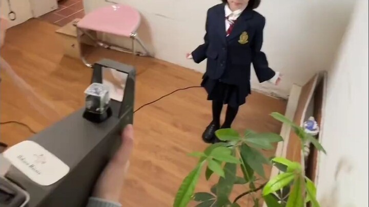 The world takes one less tearing photo for my daughter.