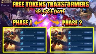 Phase 1 & Phase 2 Transformers Free Tokens Release Date Revealed | MLBB