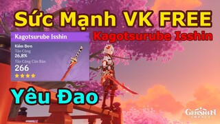 Phân Tích Sức Mạnh VK Free 2.8 Yêu Đao  - Nhân Vật Nào Có Thể Dùng được | Genshin Impact