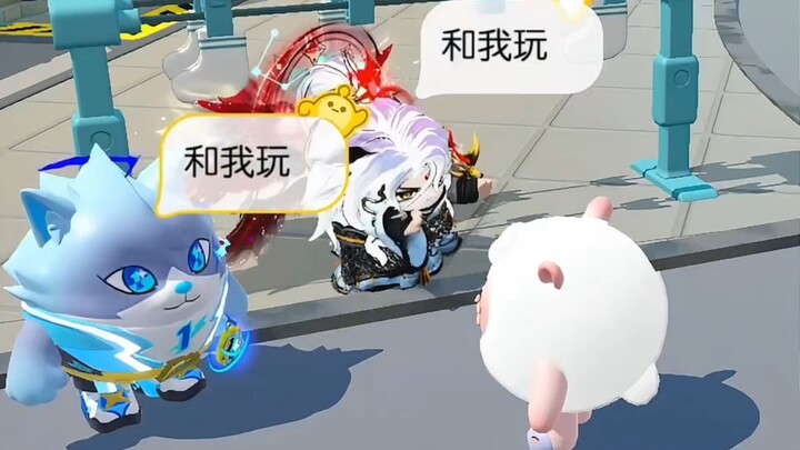 What should I do when Bolt and Twin Tails both want to play with me?
