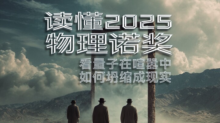 读懂2025物理诺奖：看量子在喧嚣中如何坍缩成现实