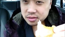 ASMR EATING SOUNDS - CHICKEN MELON SPREAD SANDWICH