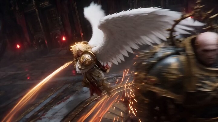 Sanguinius Last Stand on Vengeful Spirit