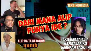 Dari mana ALIP mendapat ide untuk mengcover lagu ini? - Alip Ba Ta Reaction Terbaru - Teks Indonesia