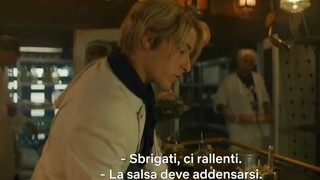 Clip chính thức của live-action Netflix Vua Hải Tặc là clip Sanji và Zhepu làm việc tại Nhà Hàng Biể