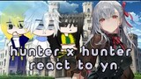 HUNTER X HUNTER REACT TO YN AS A HUNTER//GACHA CLUB//YN AS MANWHA//ANIME//GENSHIN IMPACT GIRLS//PT-1