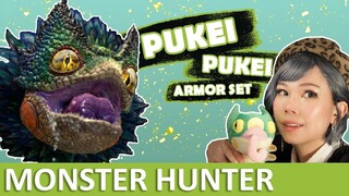 Monster Hunter Cosplay | Making Pukei-Pukei's iridescent fur and feathers