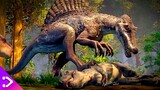 T. Rex VS Spinosaurus REMATCH Explained! (Jurassic World THEORY)