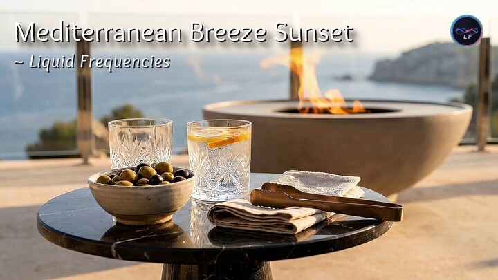 Mediterranean Breeze Sunset ~ Liquid Frequencies