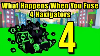 What Happens When You Fuse 4 Haxigator in Pet Simulator X