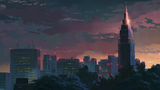 No matter how many times I hear the sound of Makoto Shinkai's rain, I still feel lonely.