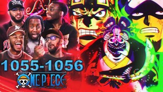 KID & LAW VS BIG MOM BEGINS! One Piece Eps 1055/1056 Reaction
