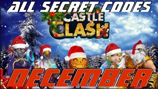 ALL December NEW SECRET CODES! | Castle Clash Guild Royale