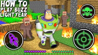 HOW TO PLAY BAZZ LIGHTYEAR in MINECRAFT ! TOY STORY Minecraft GAMEPLAY Movie