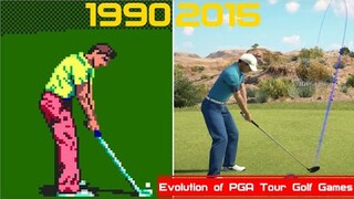 Evolution of PGA Tour Golf Games [1990-2015]