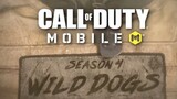 The official teaser announces the arrival of Season 4 Season 4: Wild Dogs 🐺💥💘🤯😎👌#codmobile