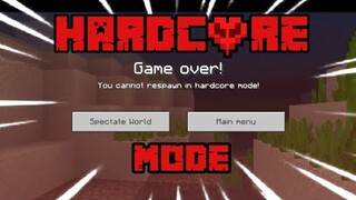 How to play Hardcore Mode in Minecraft PE✔️