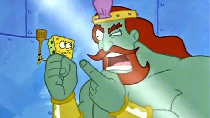 "Those funny clips of SpongeBob SquarePants"