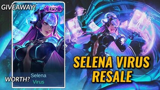 SELENA VIRUS RESALE GIVEAWAY | Lian TV | Mobile Legends