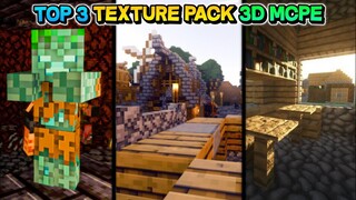 KEREN!!! Texture Pack 3D Ultra Realistis Di Mcpe!! - MCPE 1.18/1.19