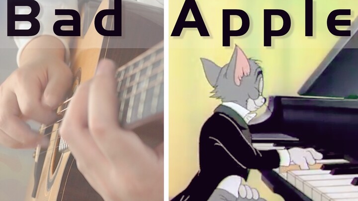 เมื่อนักกีตาร์เล่น Bad Apple กับ Tom and Jerry