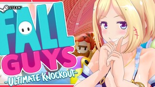 【Fall Guys】優勝したらご褒美手作りかき氷！【ホロライブ/アキロゼ】