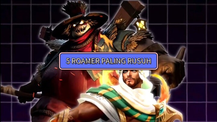5 Roamer paling rusuh 😂#roamermlbb #roameropmlbb #5heroroamer #MLBBNEXT2025 #NEXTJagoanMabar