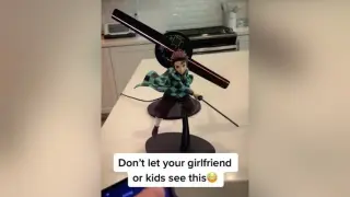 Don’t let your girlfriend or kids see this😳fyp demonslayer