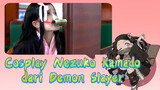 Cosplay Nezuko Kamado dari Demon Slayer