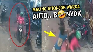 Maling apes Di Tinju Warga || Para Maling Auto Menangis Dan B4bak B3lur