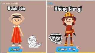 PLAY TOGETHER l Tổng Hợp Video TikTok Hài Hước - Sự Kì Lạ Về Độ Giàu Có Của Các NPC