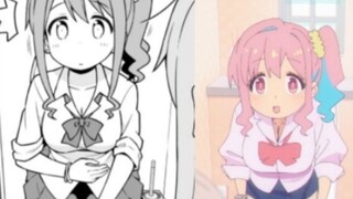 Perbandingan manga dan animasi di Episode 3 Don't Be an Oni-chan (Part 1)
