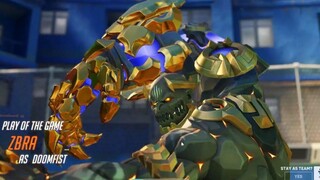 Overwatch 2 Doomfist God ZBRA เล่น Tank Doomfist บน Paraiso = ชนะง่าย