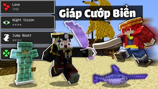 Minecraft Bedwars, KHANGG Sở Hữu Giáp Cướp Biển Và Kiếm Cá Mập Hack Troll Noob Team Trong Minecraft
