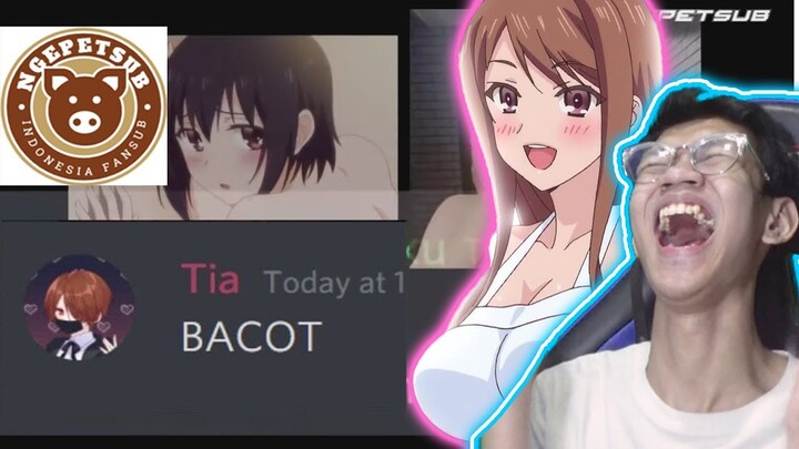 REACTION VIDEO NGEPETSUB SATU DISCORD RUSUH GAK KARUAN DBA 4 #Ngepetsub #Ngakak