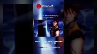 One of the most satisfying dodge in anime #anime #shorts #animeedits #animememes