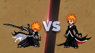 Agen BLEACH terkuat di era lama dan baru! Ichigo Kurosaki di Perang Darah Seribu Tahun VS Ichigo Kur