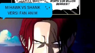 Shanks vs mihawk fan animation 🔥
