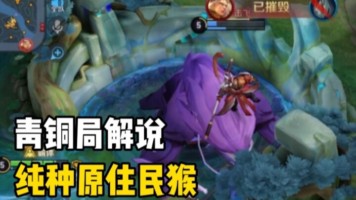 Honor of Kings Bronze Rank Commentary: Running into a Pure-Bred Native Monkey