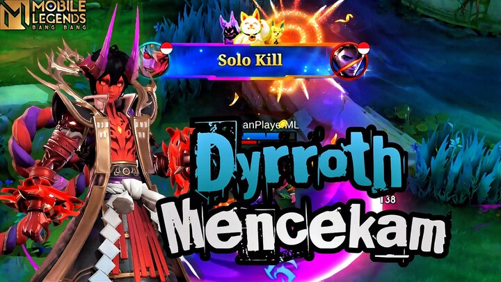KING DYRROTH MENCEKAM !! 😱😱LAWAN AUTO TIDAK TENANG 🥵🥵