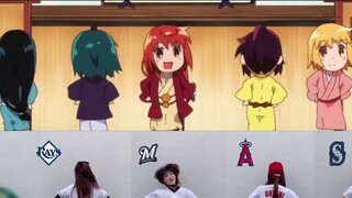 MLB ชุดเครื่องแบบสาว rakugo