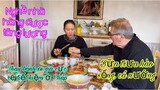 Bữa trưa cá nướng , hào sống/nghề nhà hàng được tăng lương/Cuộc sống pháp/ẩm thực Việt Nam