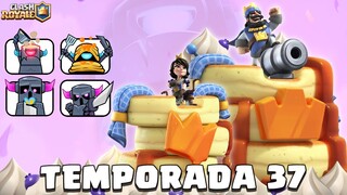 NOTICIAS TEMPORADA 37 CLASH ROYALE 🥞 - Todo sobre la season 37 (tipo sneak peek) CLASH CON MAWI