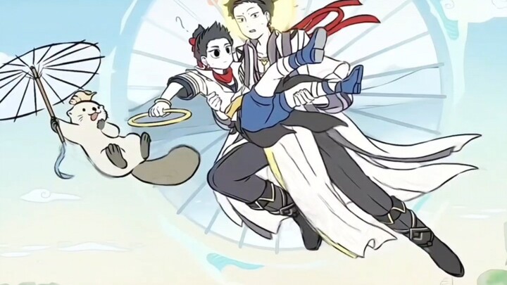 Nezha và Tuas trông thật tuyệt trong trang phục cổ xưa