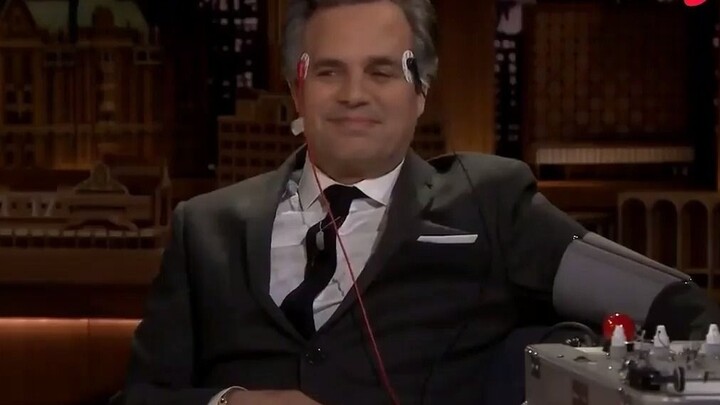 Uncle Mark is such a poor guy, he put on a lie detector and was interrogated about the plot of "Aven