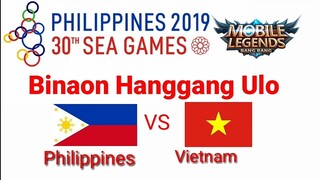 Pilipinas pasok na sa Finals sea games 2019 [ Mobile Legends Bang Bang ]